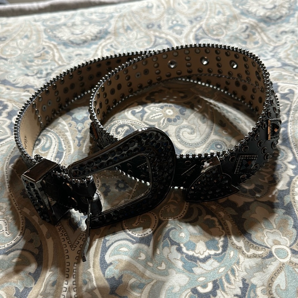 Rinestone Black Belt